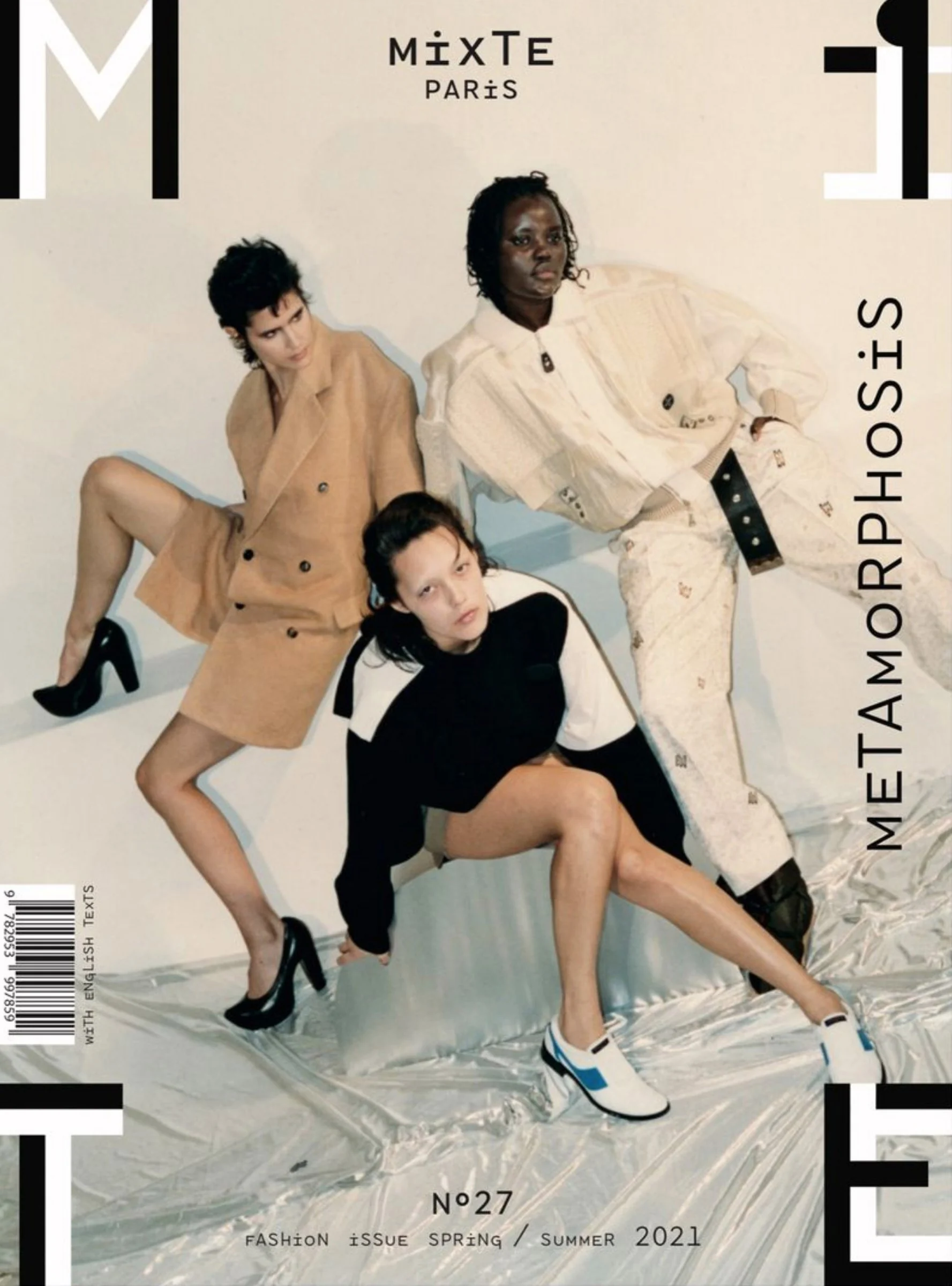 Mixte, Metamorphosis issue: three models on the cover